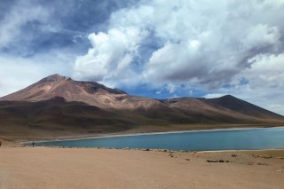 Miniques Volcano and Lagoon