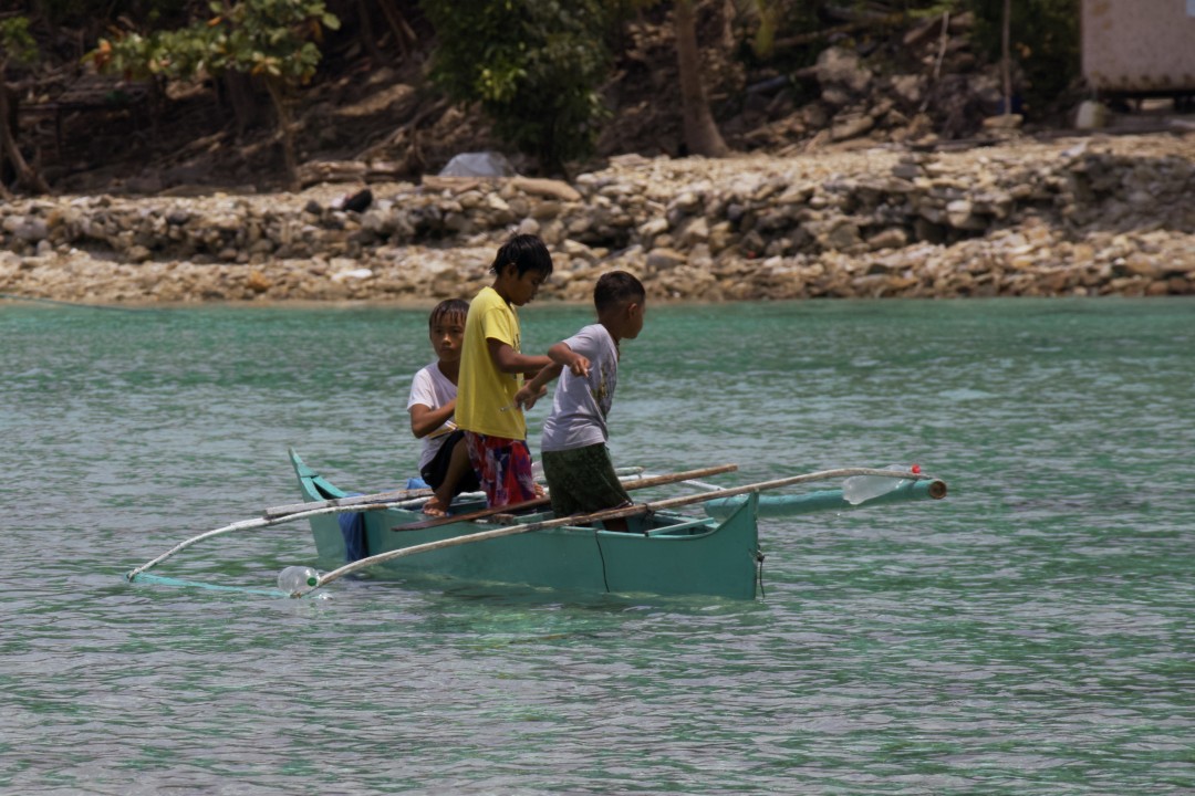 Local Children Fishing